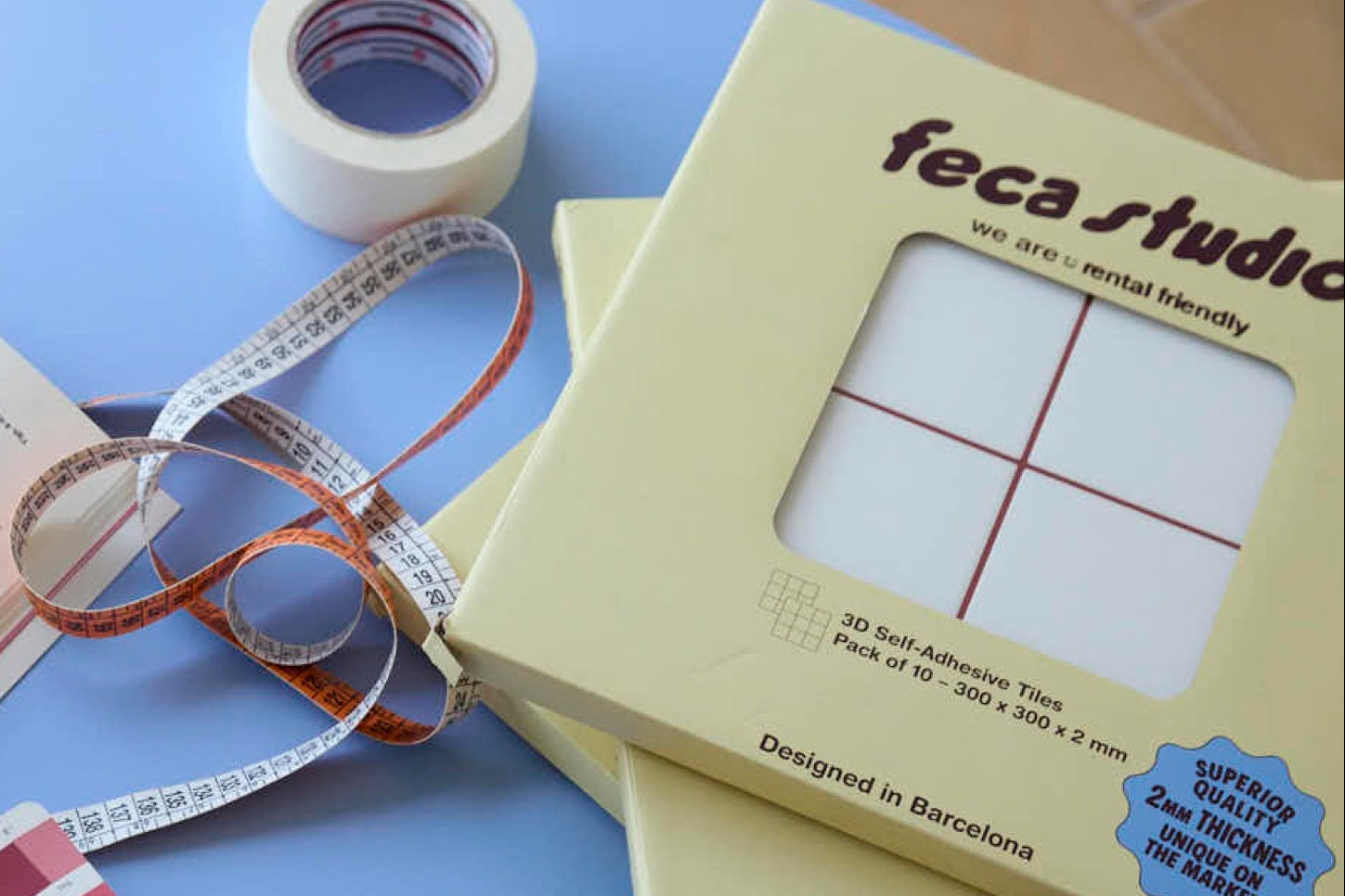 Tile 3D MOCHI - workspace de diseño con paletas y muestras
