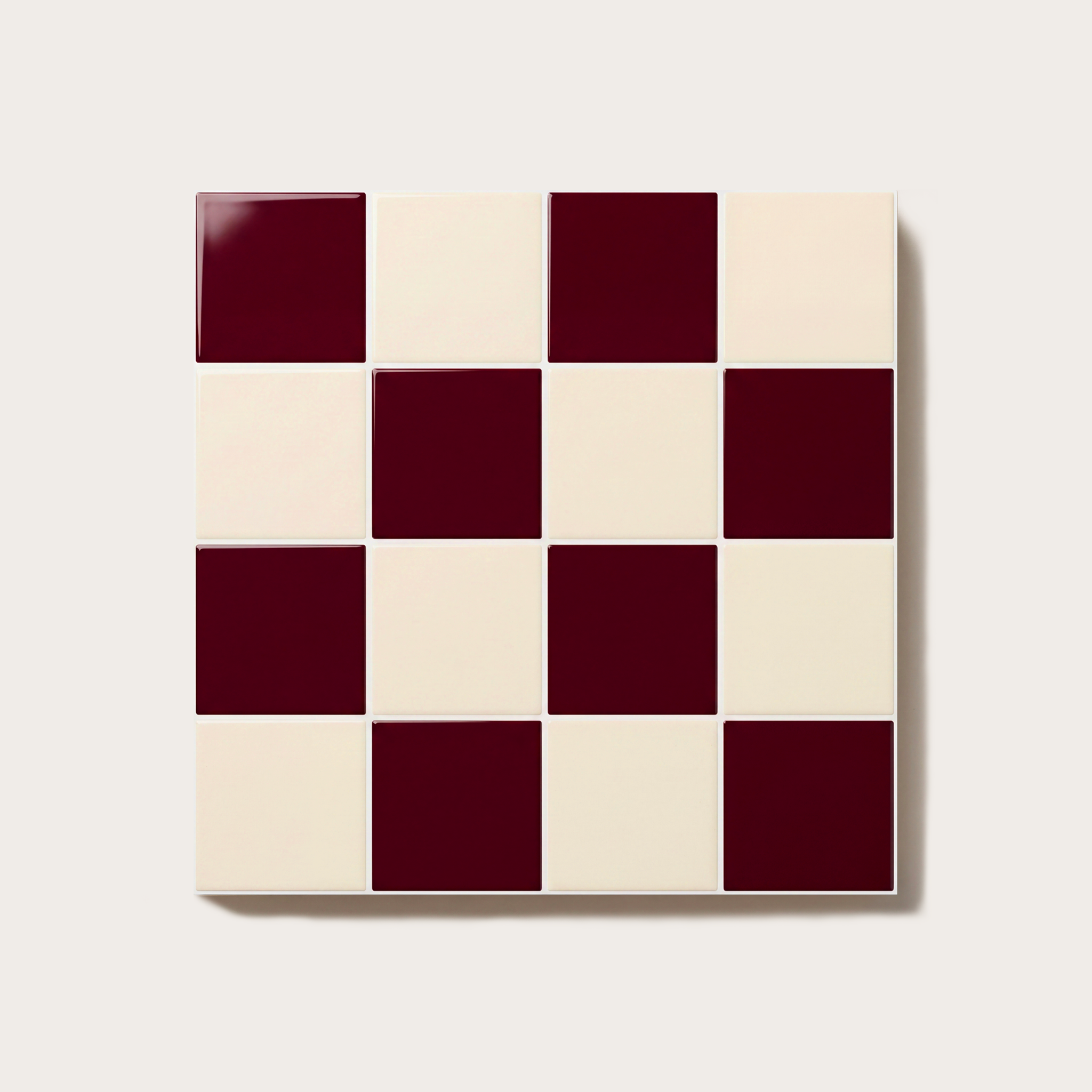 Azulejo adhesivo 3D MAPLE en tono natural neutro, diseño rental friendly