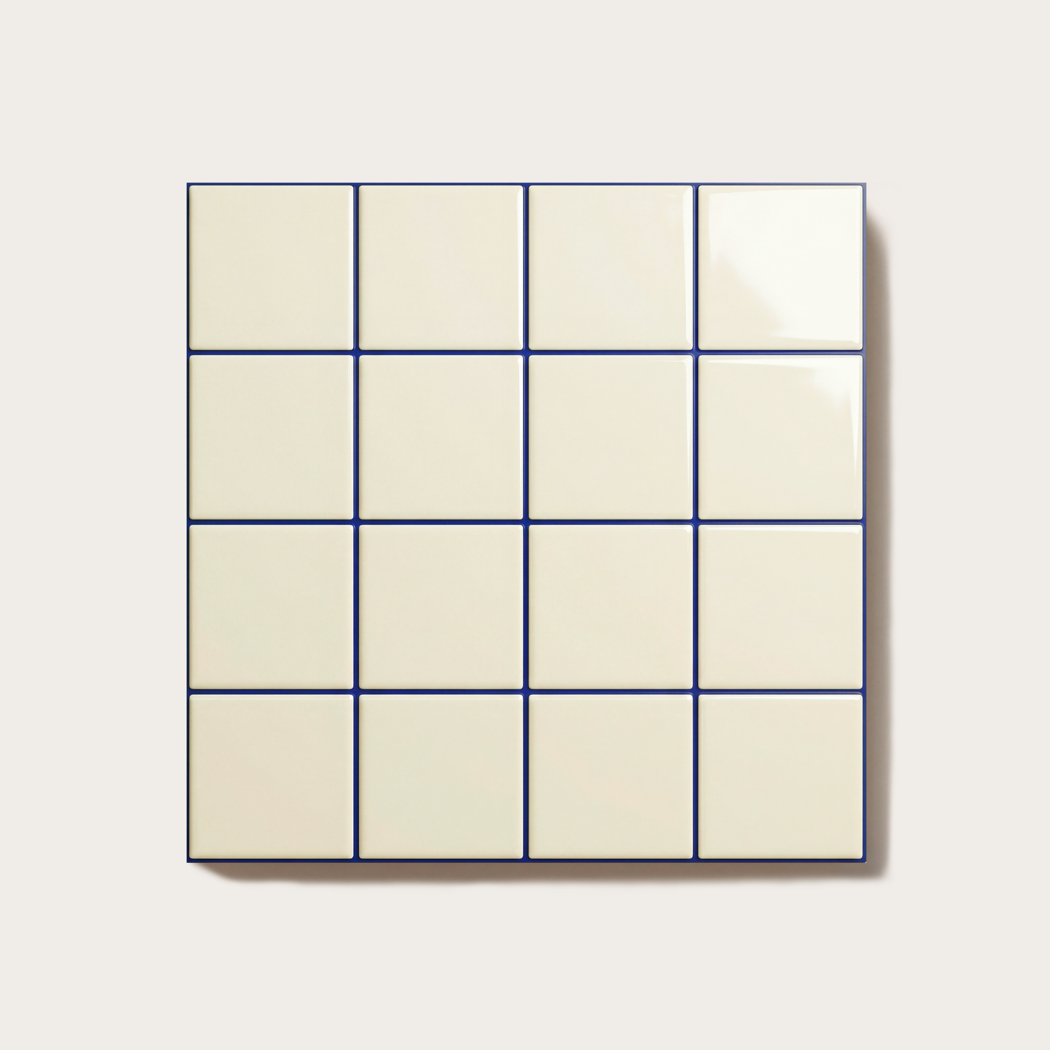 Azulejo adhesivo 3D WAFFLE en relieve real 2mm, diseño rental friendly